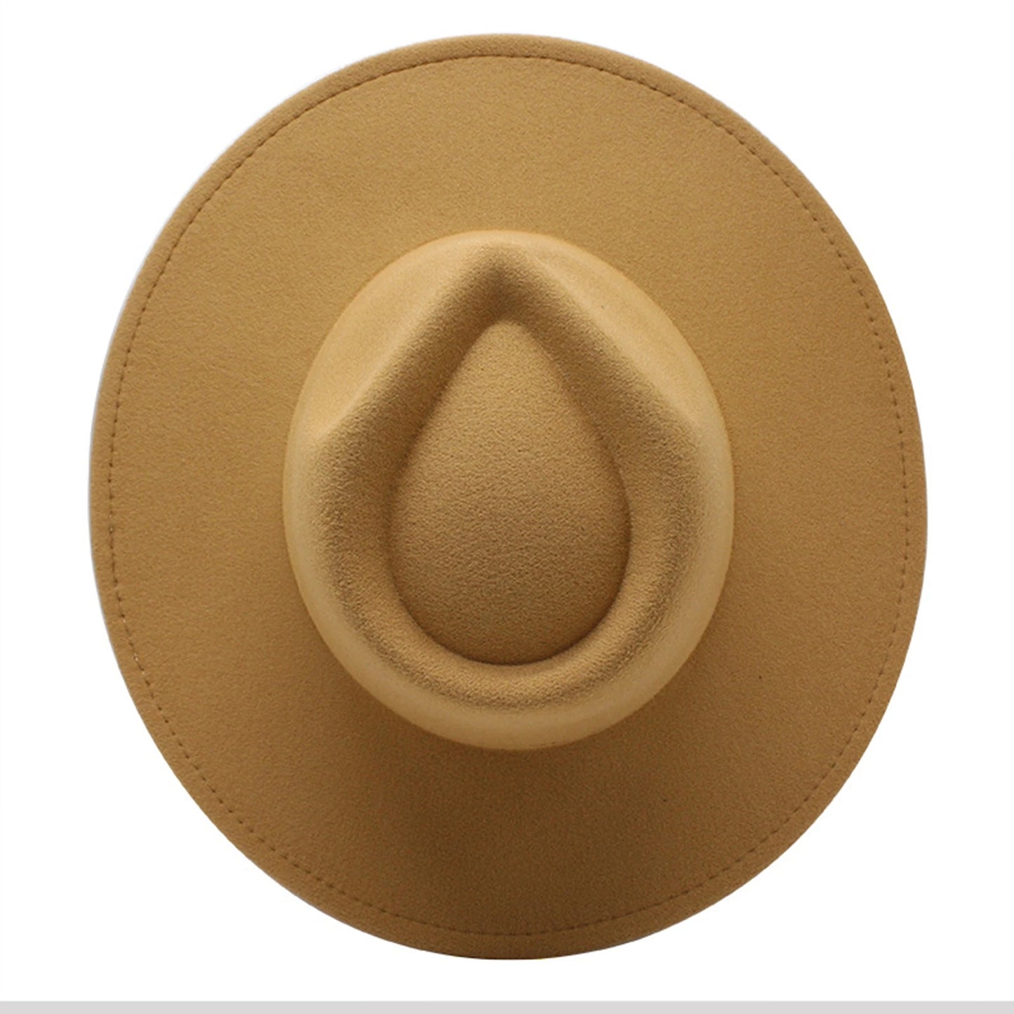 Womens Felt Hat Fedoras Big Brim Hats