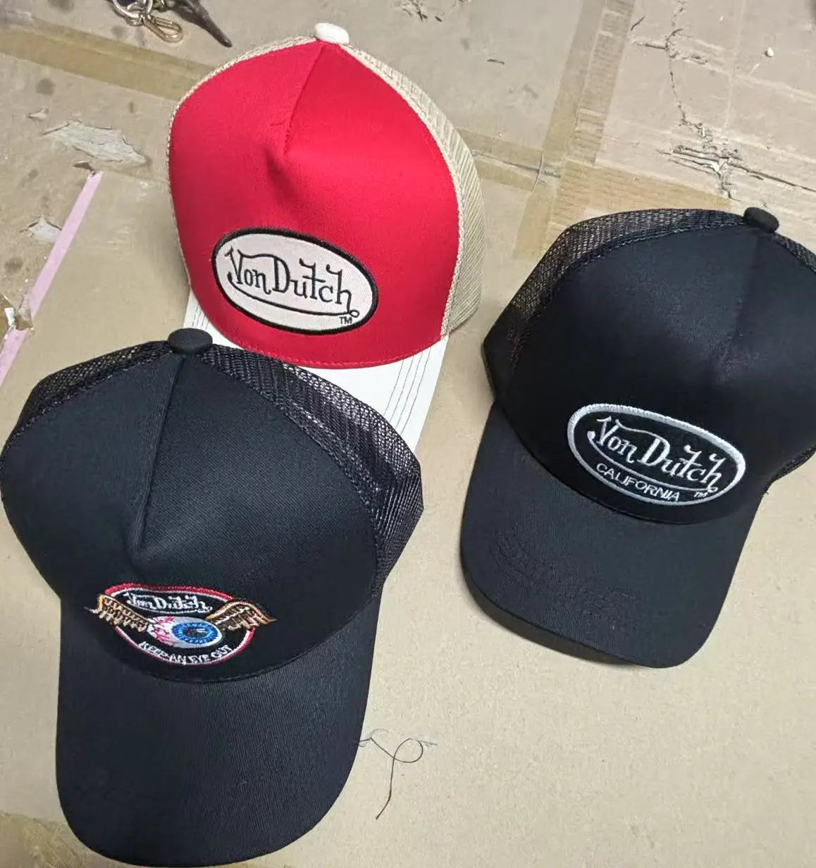 Truck Driver & Baseball Cap Set