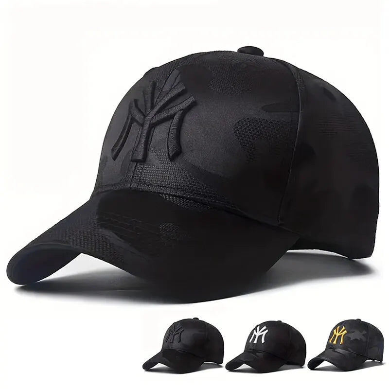 Embroidered Camouflage Baseball Hats