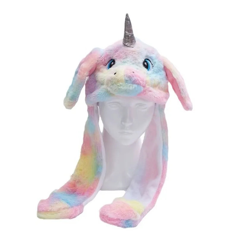 Rainbow Unicorn Party Hat