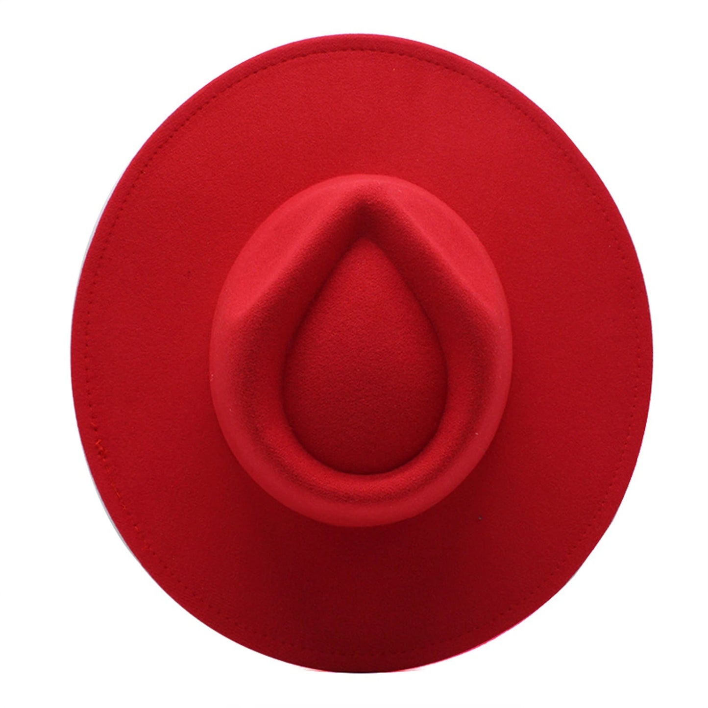 Womens Felt Hat Fedoras Big Brim Hats