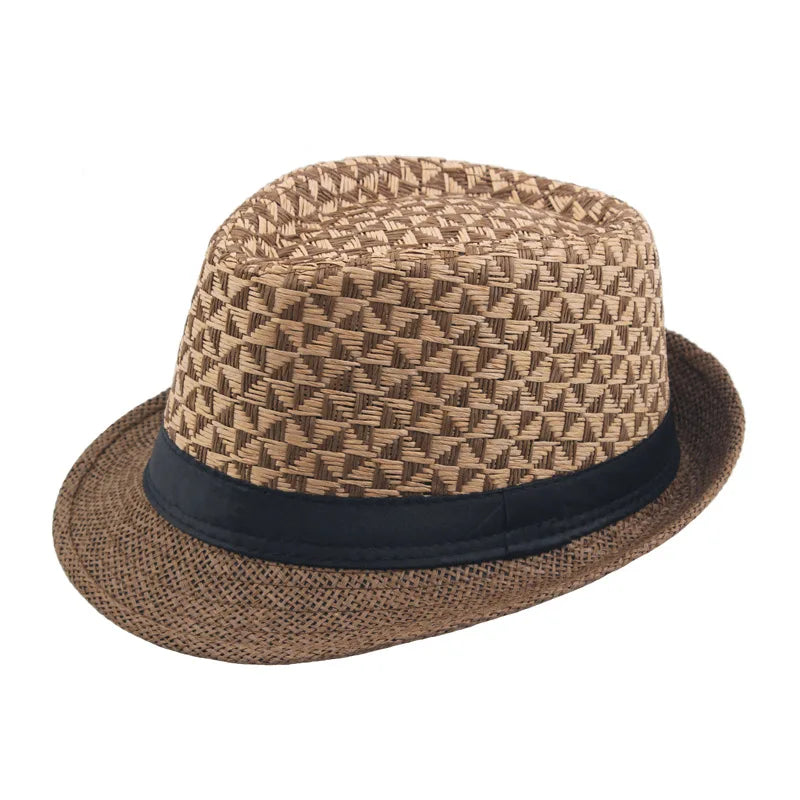 Men's Fedoras (Jazz) Summer Straw Hats