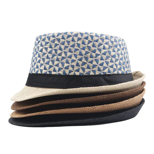 Men's Fedoras (Jazz) Summer Straw Hats