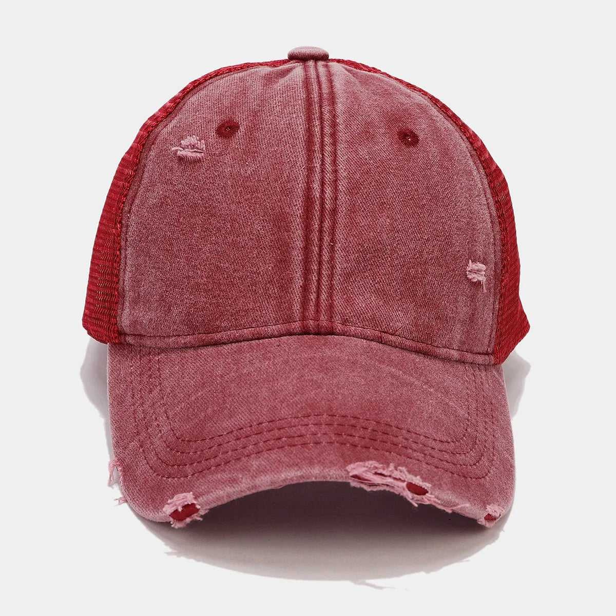Men's and Women's Baseball Distressed Hats