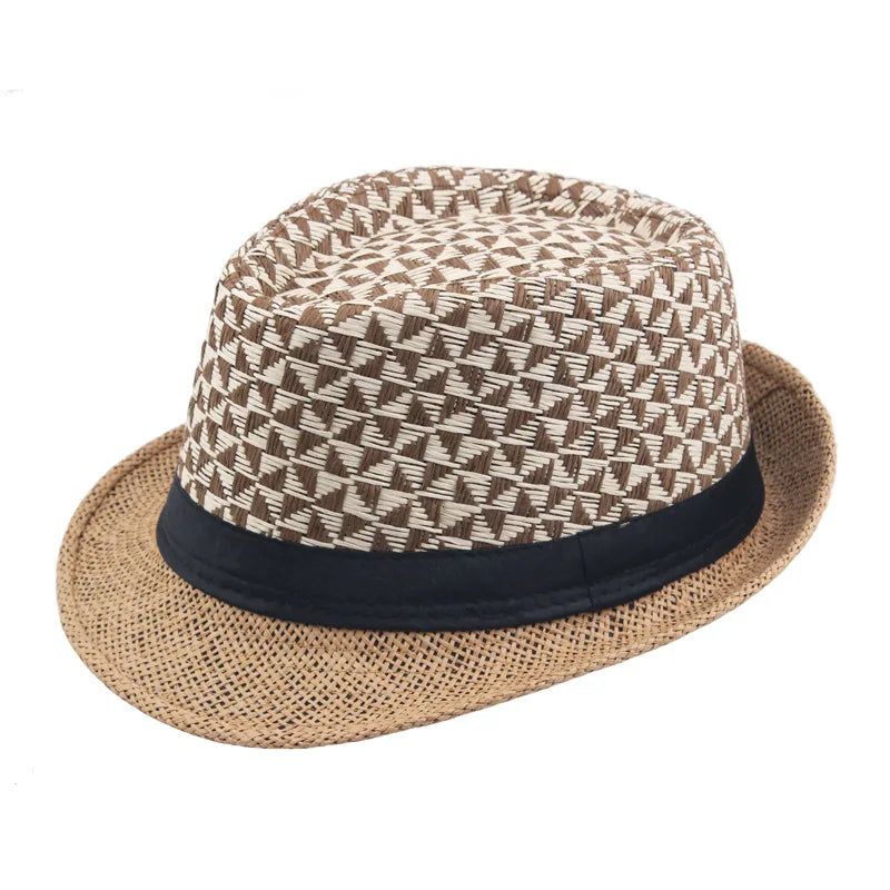 Men's Fedoras (Jazz) Summer Straw Hats