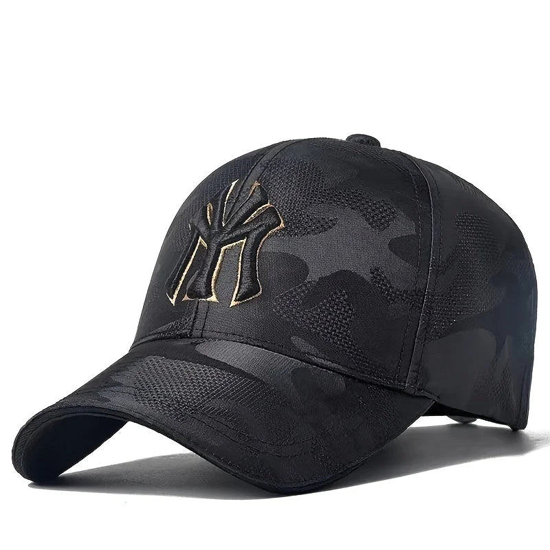 Embroidered Camouflage Baseball Hats