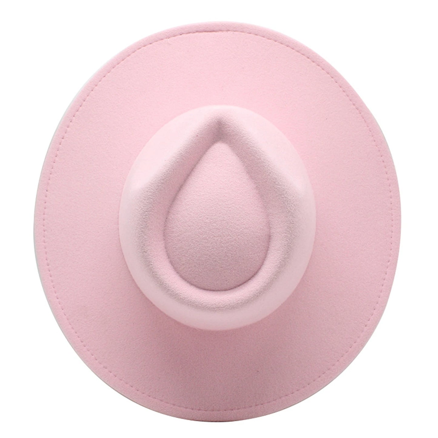 Womens Felt Hat Fedoras Big Brim Hats