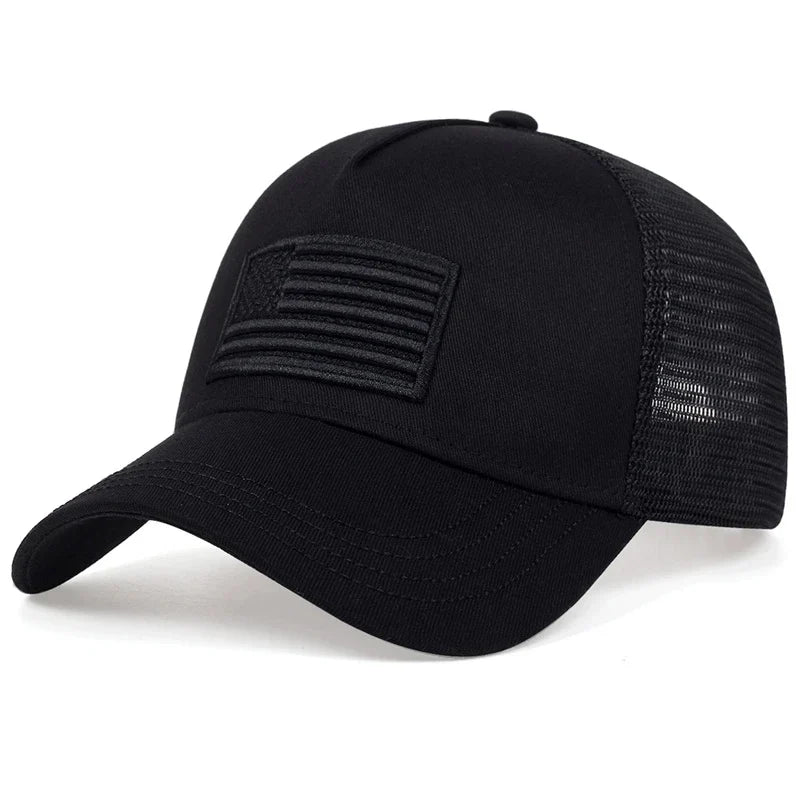 American Flag Camouflage Baseball Caps