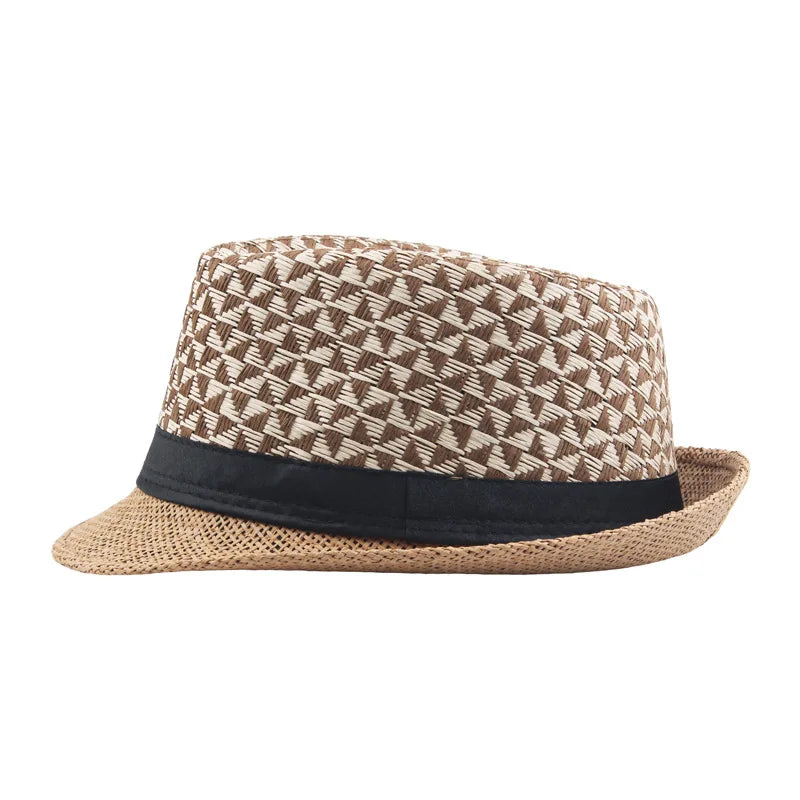 Men's Fedoras (Jazz) Summer Straw Hats