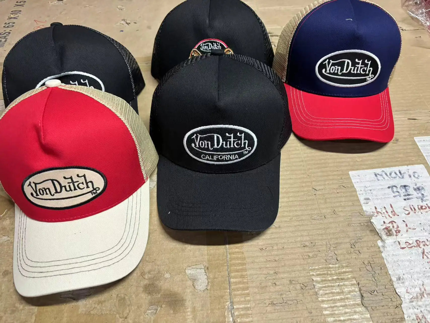 Truck Driver & Baseball Cap Set