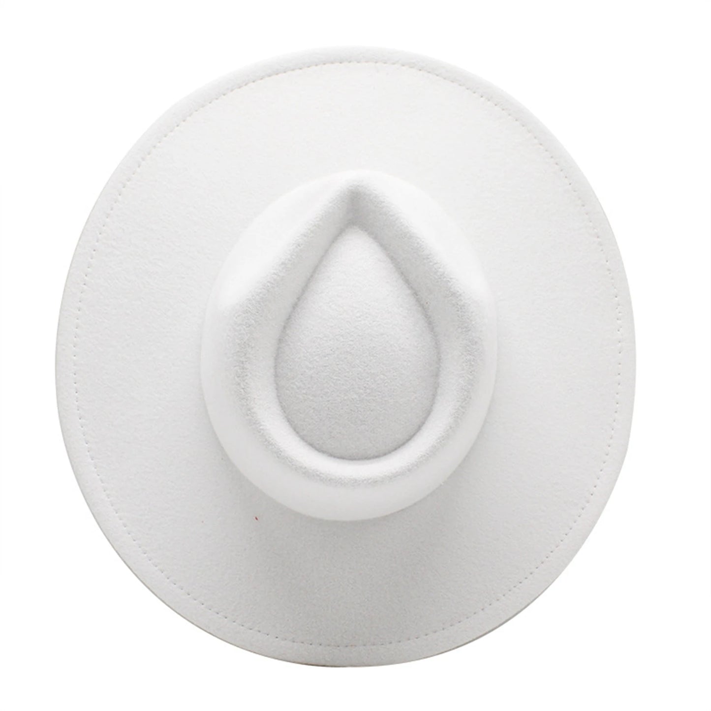 Womens Felt Hat Fedoras Big Brim Hats