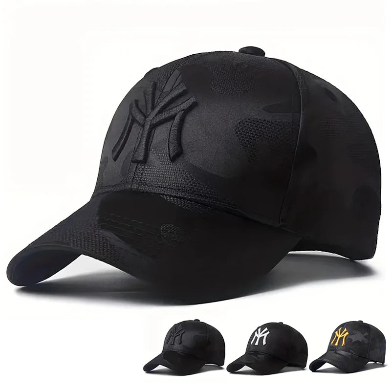 Embroidered Camouflage Baseball Hats
