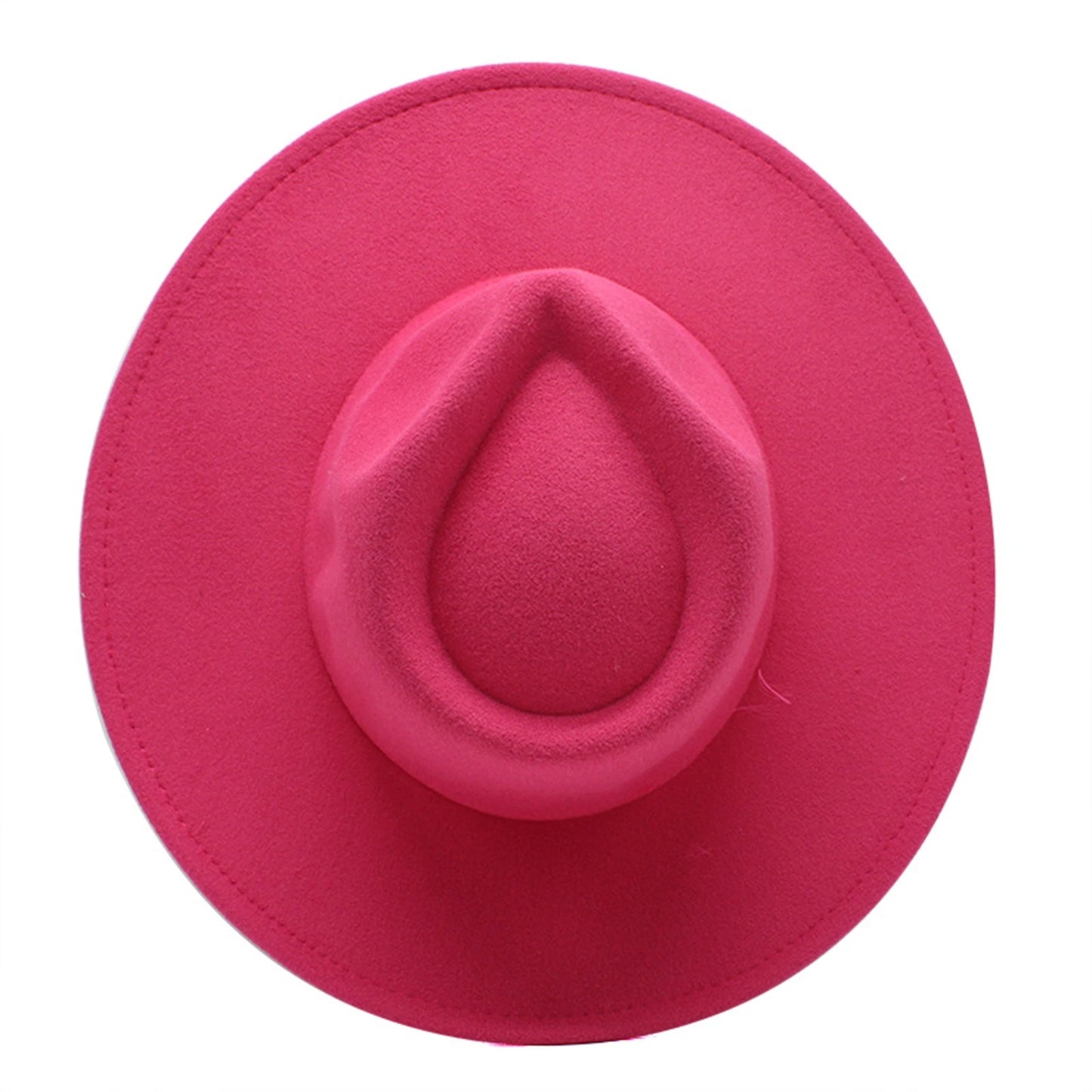 Womens Felt Hat Fedoras Big Brim Hats