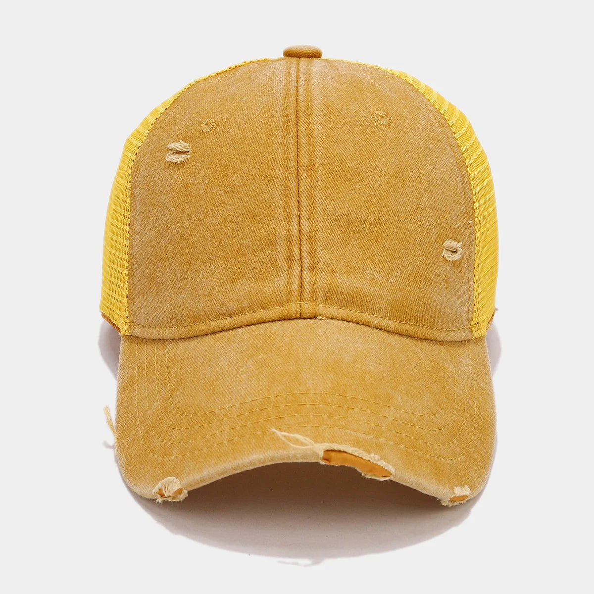Men's and Women's Baseball Distressed Hats